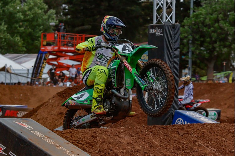 Clout described the racing in Adelaide as "wild" | Photo: ID Media Group